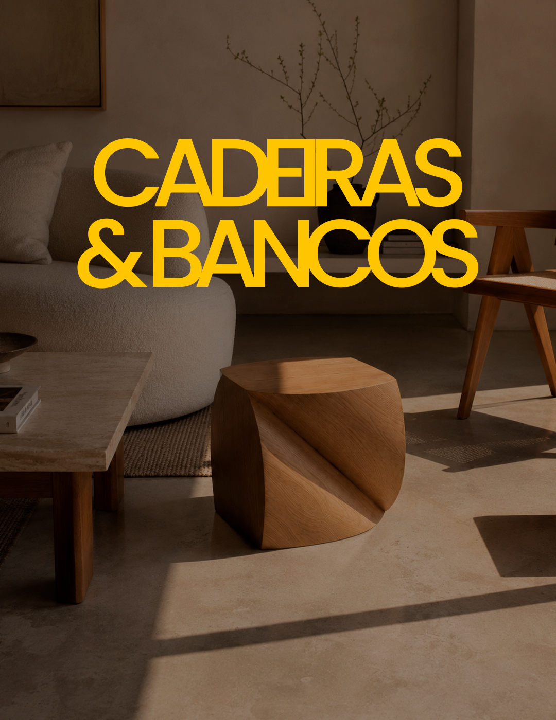 CADEIRAS E BANCOS